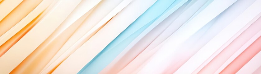 Poster - Hue stripes in gradient tones, modern abstract illustration, stylish and symmetrical with a balanced flow and copy space