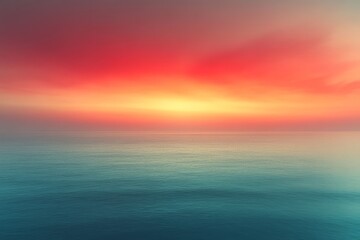 Wall Mural - Create a soft pastel gradient background that tran  400 sky, sunset, sea, sun, water, ocean, nature, sunrise, clouds, cloud, landscape, horizon, beach, orange, reflection, red, light, evening, summer,