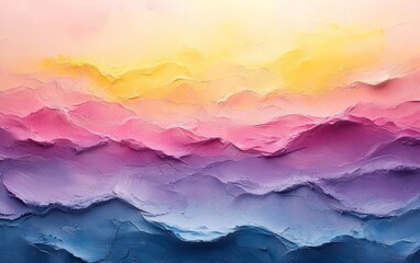 Wall Mural - Create a soft pastel gradient background that tran  468 sky, landscape, sunset, mountain, nature, cloud, mountains, clouds, sea, sunrise, sun, water, blue, fog, beautiful, view, morning, horizon, abst