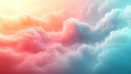 Create a soft pastel gradient background that tran  472 sky, cloud, clouds, blue, white, nature, cloudscape, day, air, weather, heaven, light, cloudy, sun, atmosphere, fluffy, abstract, summer, beauti