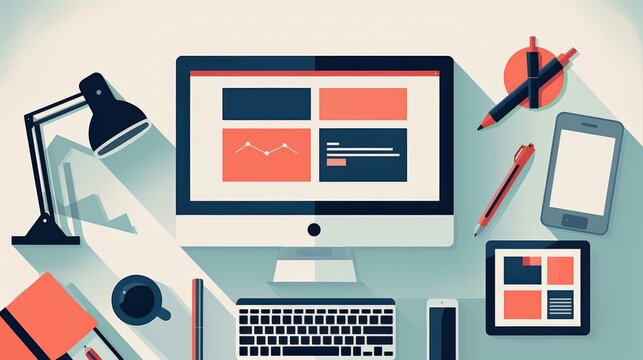 Website design often features a white background for readability