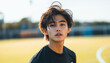 © azure - グラウンドでスポーツをする男性