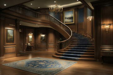 Sticker - Grand Staircase Background