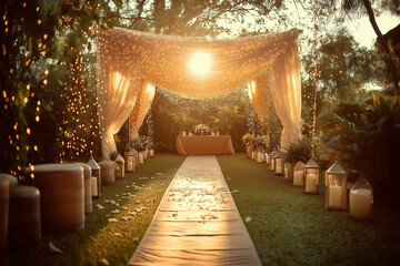 Sticker - Wedding Canopy