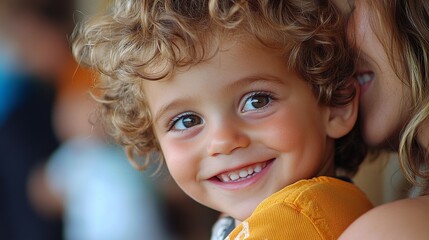 Portrait of a Smiling Child