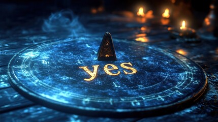 Mystical Compass with Yes