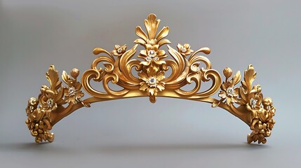 magnificent golden diadem
