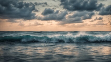 Wall Mural - waves and ocean