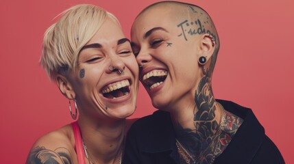 The Joyful Tattooed Friends