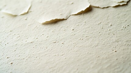 Poster - Craft eco textured paper sheet background beige color for cards and other design ideas beige color White paper texture with particles Abstract paper background : Generative AI