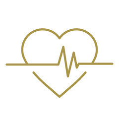 Wall Mural - Beating heart icon png sticker, health graphic, transparent background