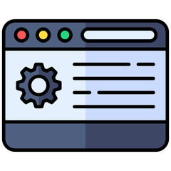 Poster - Browser Settings Icon