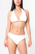 © Rawpixel.com - Halterneck bikini png swimwear mockup