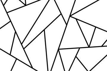 Wall Mural - Black triangle patterned background png
