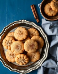 cookies on a plate