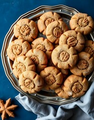 cookies on a plate