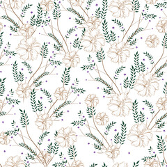 Poster - Floral background_110106865