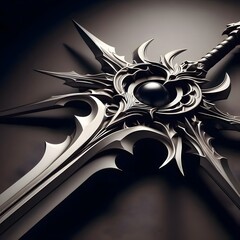 Wall Mural - sword design