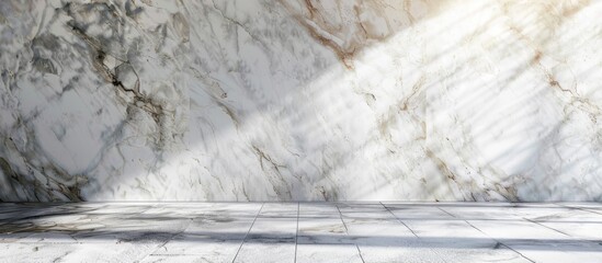 Poster - marble wall as the backdrop. copy space image. place for adding text and design