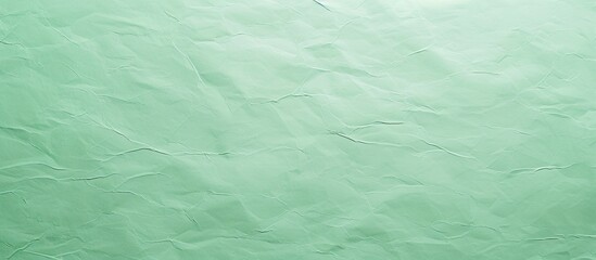 Sticker - Light green paper texture background horizontal kraft paper featuring a unique paper design soft natural paper style for aesthetically creative design. Copy space image