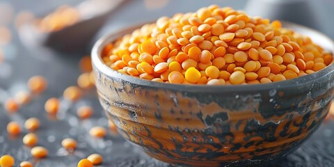 Canvas Print - bowl of corn