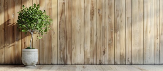 Wall Mural - Wooden decor in the home Copyspace Template