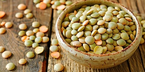 Wall Mural - beans in a bowl