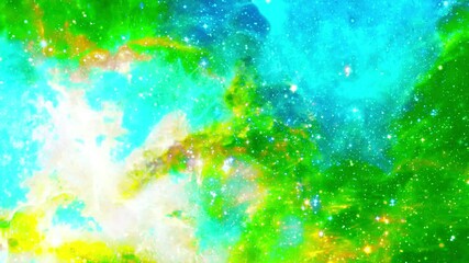 Wall Mural - space background particle galaxy nebula colorful