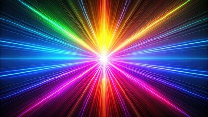 Laser beam light effect with vibrant colors , laser, beam, light, effect, colorful, vibrant, abstract, futuristic, background