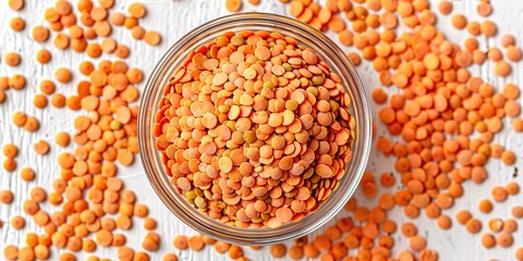 Canvas Print - lentils