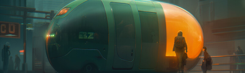 Poster - A transportation system of the future