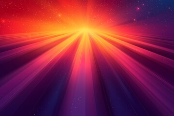 Leinwandbilder - The background is composed of a dynamic spectrum of colors in an abstract style