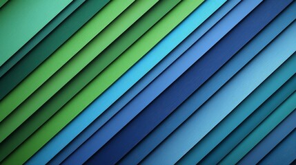 Leinwandbilder - A dynamic and modern abstract background with an alternating pattern of blue and white stripes. The textured surface adds depth and dimension.