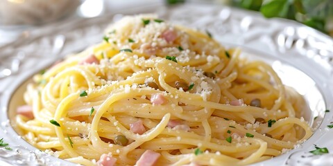 Canvas Print - pasta with sauce