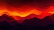 © KumCup - A vibrant abstract representation of sunset waves with a warm gradient and starry details.