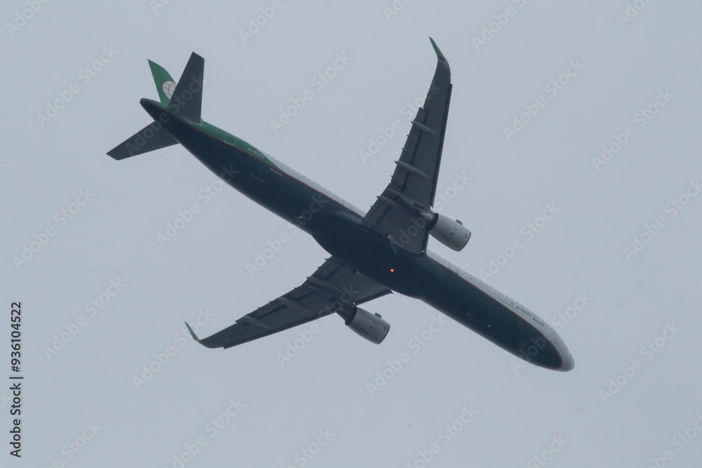 B-16221 Airbus A321 of EvaAir Stock Photo | Adobe Stock