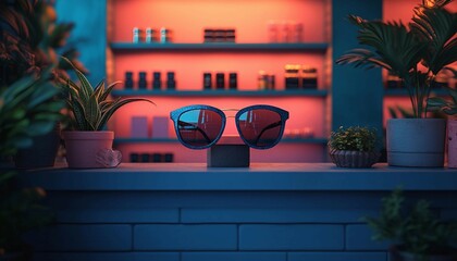 Wall Mural - E-Commerce Platform Interface Background with a Sleek and User-Friendly Aesthetic