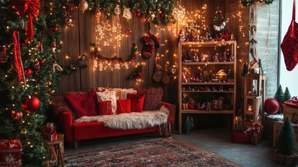 Wall Mural - Christmas Decor

