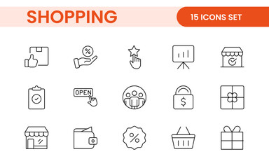Poster - set of shopping cart icons. collection of web icons for online store, from various cart icons in var