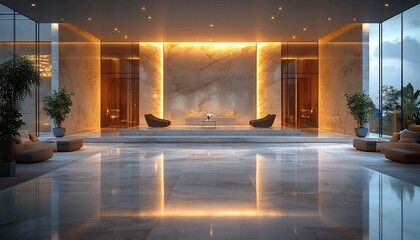 Wall Mural - Professional Business Presentation Backdrop with a Sophisticated and Elegant Design