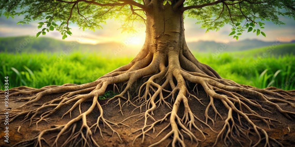 Strong Local Roots Strong roots symbolizing stability and foundation , stability, growth ...