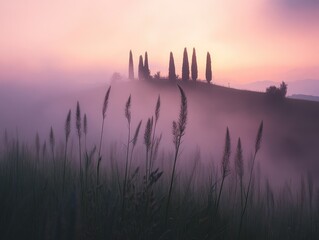 Wall Mural - Italy Minimalist Landscape Photography