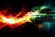© Lake Stylez - Abstraktes Techno-Magisches Design mit Feuer und Cybernetischen Elementen