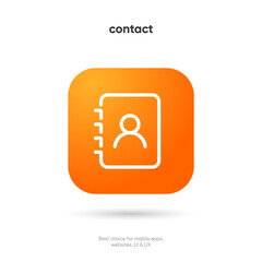 Poster - Profile picture icon human symbol. Man and women sign. People, person, user profile avatar icon emblem symbol pictogram. Contact icon with white background for UI UX, mobile app, social media, website