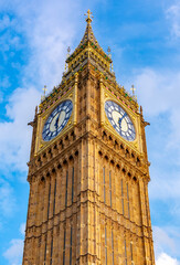 Wall Mural - Big Ben tower in London, United Kingdom