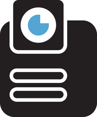 Sticker - Camera Icon Illustration