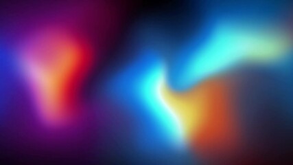 liquid background, Abstract blurred background with blue, purple, orange and yellow colors.