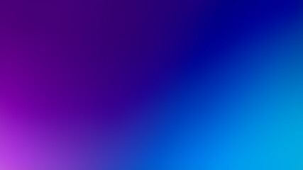 Wall Mural - Blue and purple gradient background, simple style, flat design, minimalist style.