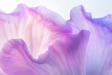 Background with purple flower petals, macro detail