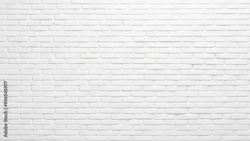Background texture of white brick wall. White brick wall vector ...